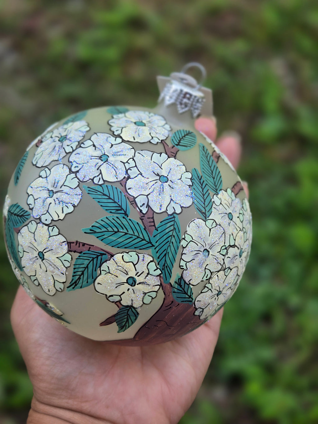 Hiroshige White Bloom Cherry Blossom