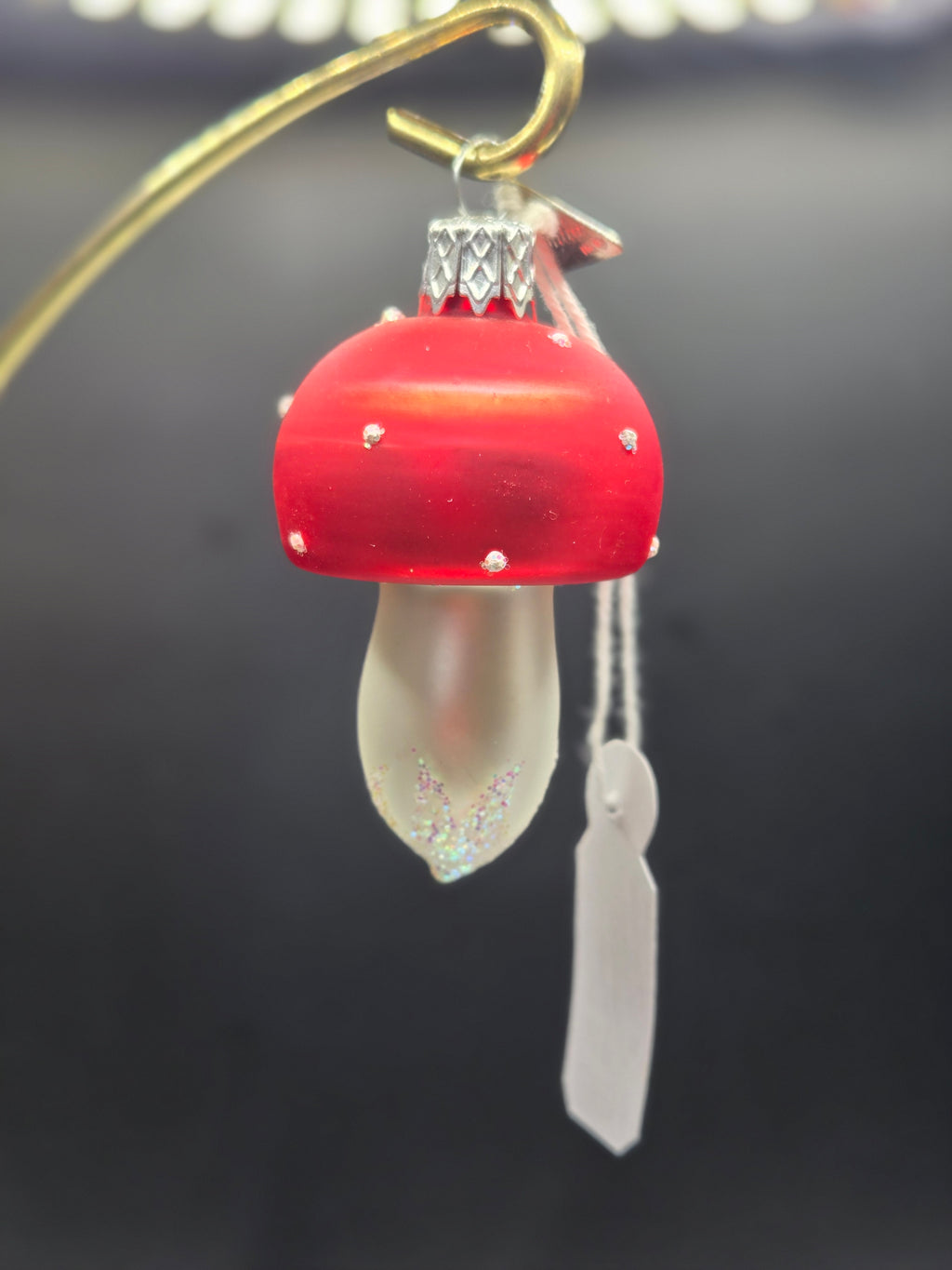 Mini Red Dainty Mushroom