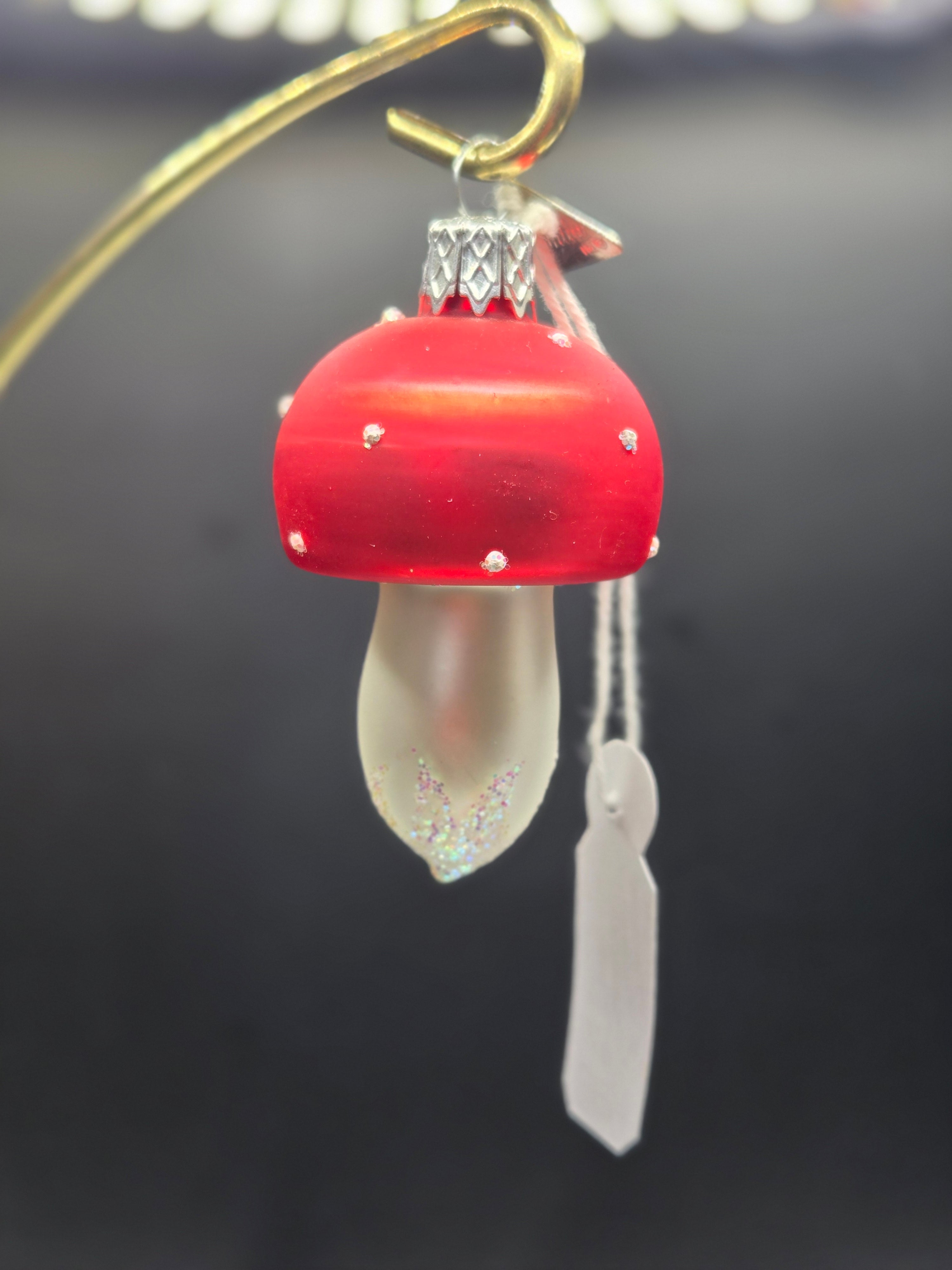 Mini Red Dainty Mushroom