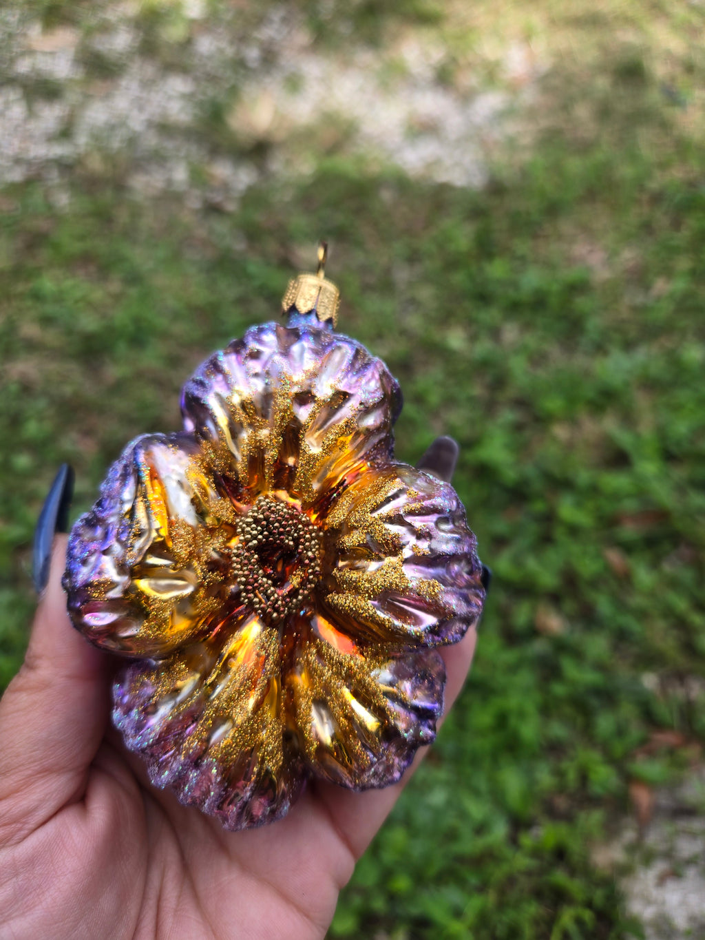 Sparkling Glass Pansy