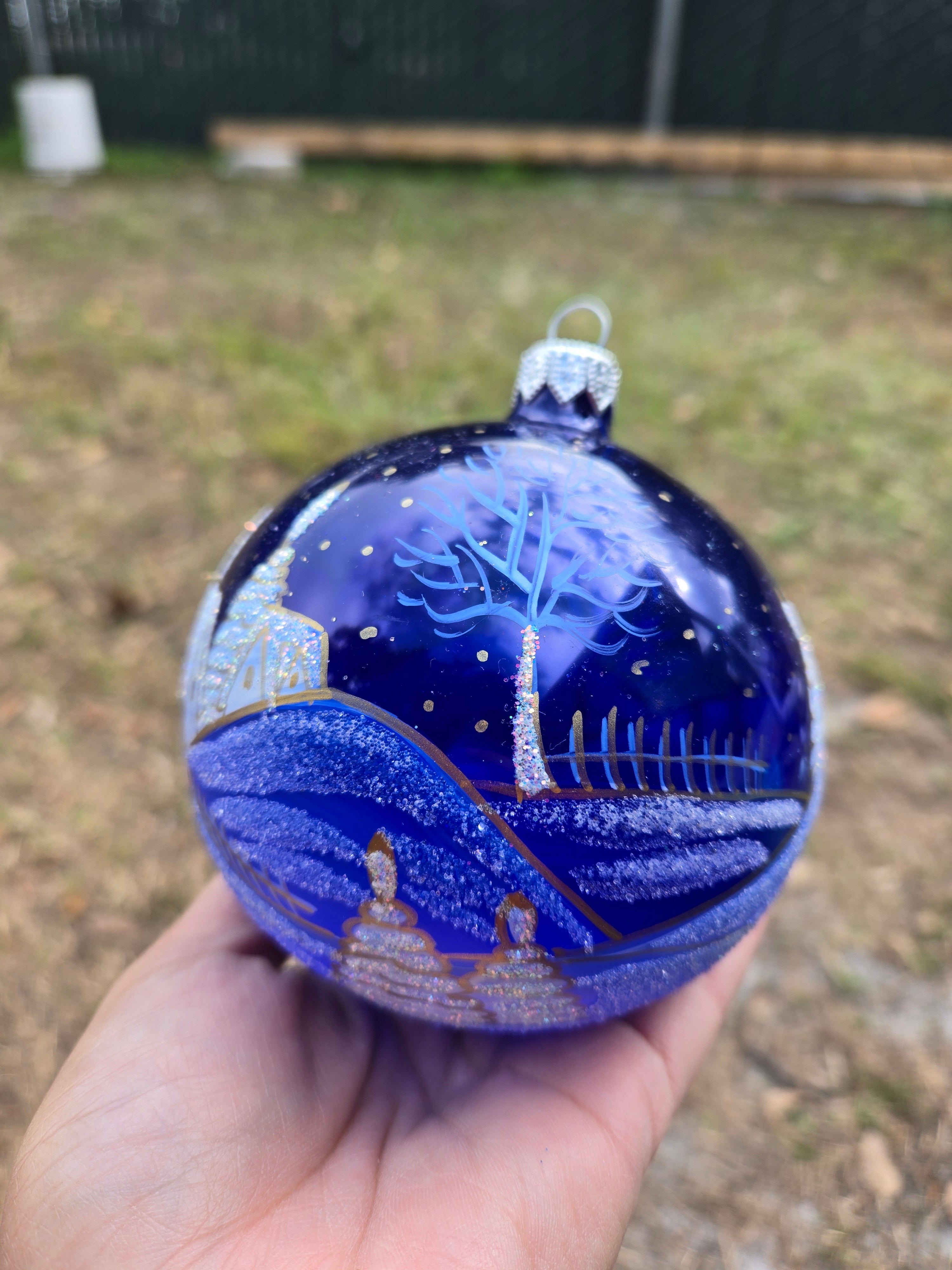 Sapphire Winterscape