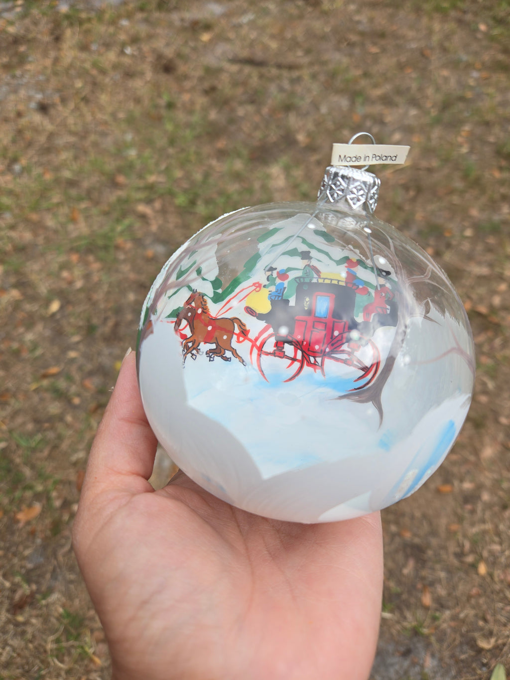 Winter Carriage Diorama